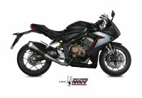 MIVV Delta Race Edelstahl schwarz Honda CBR 650 R 19-23-Honda CB 650 R 19-23