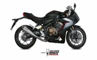MIVV Delta Race Edelstahl Honda CBR 650 R 19-23-Honda CB 650 R 19-23