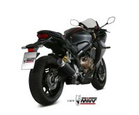 MIVV GPPro Edelstahl schwarz Honda CBR 650 R 19-23-Honda...