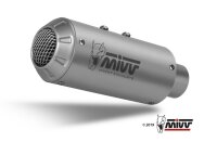 MIVV MK3 Edelstahl Honda CBR 650 R 19-23-Honda CB 650 R 19-23