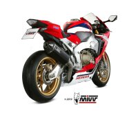 MIVV SPEED EDGE Edelstahl schwarz HONDA CBR 1000 RR 2017 > 2019