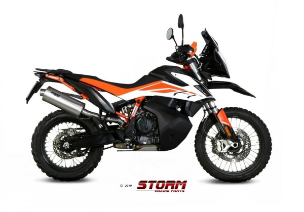 Storm by MIVV OVAL  Oval Edelstahl KTM 790 Adventure 2019-