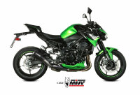 MIVV MK3 Edelstahl schwarz Kawasaki Z 900 20-24