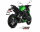 MIVV MK3 Edelstahl schwarz Kawasaki Z 900 20-24