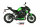 MIVV MK3 Edelstahl schwarz Kawasaki Z 900 20-24