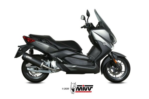 MIVV MOVER Edelstahl schwarz YAMAHA X-MAX 125 17-20
