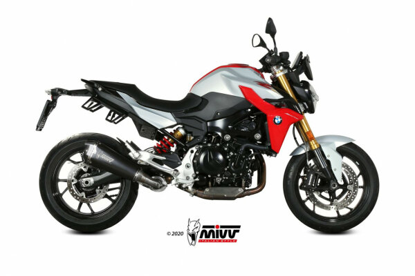 MIVV Delta Race Edelstahl schwarz BMW F 900 R 20-25