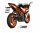 MIVV X-M1 Edelstahl schwarz Duke 125/390, RC125/390 17-