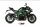 MIVV Delta Race Edelstahl schwarz Kawasaki Z 1000 H2/SE 20-22