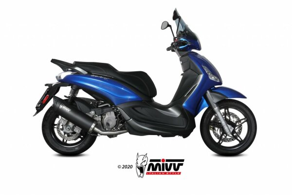 MIVV MOVER Edesltahl schwarz PIAGGIO Beverly 350 17-20