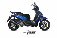 MIVV MOVER Edesltahl schwarz PIAGGIO Beverly 350 17-20