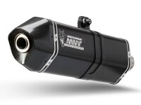 MIVV SPEED EDGE Edelstahl schwarz APRILIA TUONO V4 1100 18-20