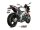 MIVV SPEED EDGE Edelstahl schwarz APRILIA TUONO V4 1100 18-20