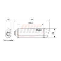 MIVV Speed Edge BMW F 800 S 06-10 - F 800 ST 06-12