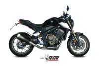 MIVV Delta Race Edelstahl schwarz Honda CBR 650...