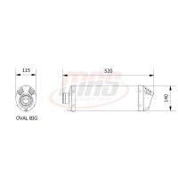 MIVV Kawasaki Z 750 R 11-16