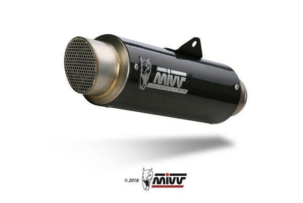 MIVV GP PRO Carbon KAWASAKI Z650-Ninja 650 17-23