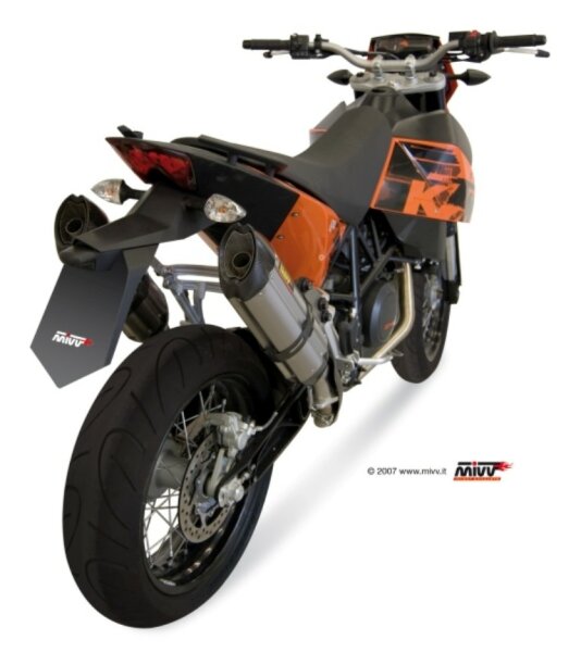 MIVV Suono Edelstahl KTM 690 SM 07-12