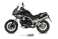 MIVV Speed Edge Edelstahl Moto Guzzi Stelvio 1200 08-14
