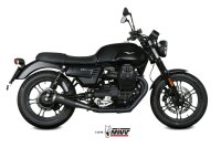 MIVV Ghibli Black Steel inkl. Kat Moto Guzzi V7 III 17-20