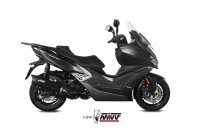 MIVV MOVER Edesltahl schwarz mit Kat KYMCO XCITING 400i S...