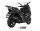 MIVV MOVER Edesltahl schwarz mit Kat KYMCO XCITING 400i S 2019 > 2020