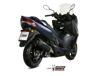 MIVV MOVER Edesltahl schwarz inkl. Kat SUZUKI BURGMAN 400 2017 > 2020