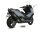 MIVV Speed Edge Edelstahl Schwarz Kymco AK 550 17-20
