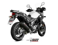 MIVV Oval Carbon mit Carbon-Endkappe SUZUKI DL V-STROM 650 2017 > 2021
