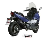 MIVV SPEED EDGE Edelstahl schwarz SYM MAXSYM TL 500 2020