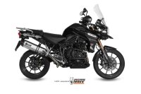 MIVV Speed Edge Edelstahl Triumph Tiger Explorer 1200 12-15
