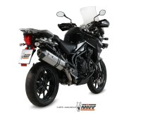 MIVV Speed Edge Edelstahl Triumph Tiger Explorer 1200 12-15