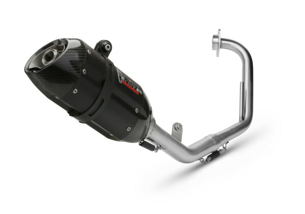 MIVV Suono Edelstahl schwarz Yamaha YZF 125 08-13