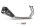 MIVV DELTA RACE Edelstahl YAMAHA MT-07-FZ-07 14-22