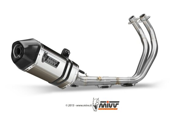 MIVV Speed Edge Edelstahl Yamaha MT-07 Tracer 16-17