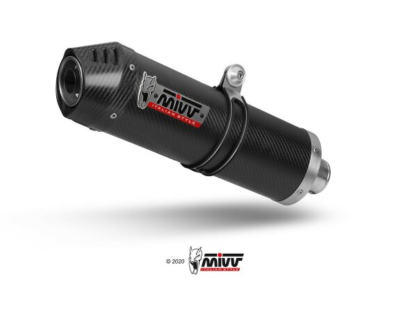 MIVV Oval Carbon Yamaha XT 660 Z 08-16