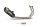MIVV GPPro Edelstahl schwarz Yamaha MT-07-FZ-07 21-24