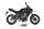 MIVV GPPro Edelstahl schwarz Yamaha MT-07-FZ-07 21-24
