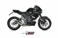 MIVV MK3 Edelstahl YAMAHA MT 125 20-24 - YZF-R 125 19-24