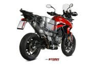 STORM by MIVV Oval Edelstahl TRIUMPH Tiger 900/GT/PRO/RALLY 21-