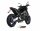 MIVV XM5 Edelstahl schwarz Yamaha MT-09 / FZ-09 21-