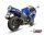 MIVV Oval Edelstahl schwarz Kawasaki ZZR 1400 08-11