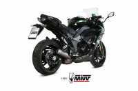 MIVV Oval Edelstahl schwarz KTM 690 SMC R 20-21