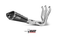 MIVV Delta Race Edelstahl schwarz TRIUMPH TRIDENT-Tiger Sport 660 21-23