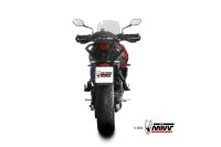 MIVV Delta Race Edelstahl schwarz TRIUMPH TRIDENT-Tiger Sport 660 21-23