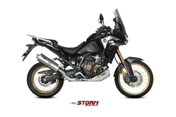 Storm by MIVV OVAL Edelstahl HONDA CRF 1100 L AFRICA TWIN 20-21
