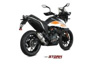 Storm by MIVV OVAL Edelstahl KTM 390 ADVENTURE 20 - 21