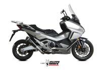 MIVV DELTA RACE Edelstahl schwarz HONDA FORZA 750 21-25