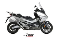MIVV DELTA RACE Edelstahl schwarz HONDA FORZA 750 21-25