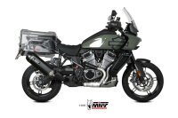 MIVV SPEED EDGE Edelstahl schwarz HARLEY DAVIDSON Pan...